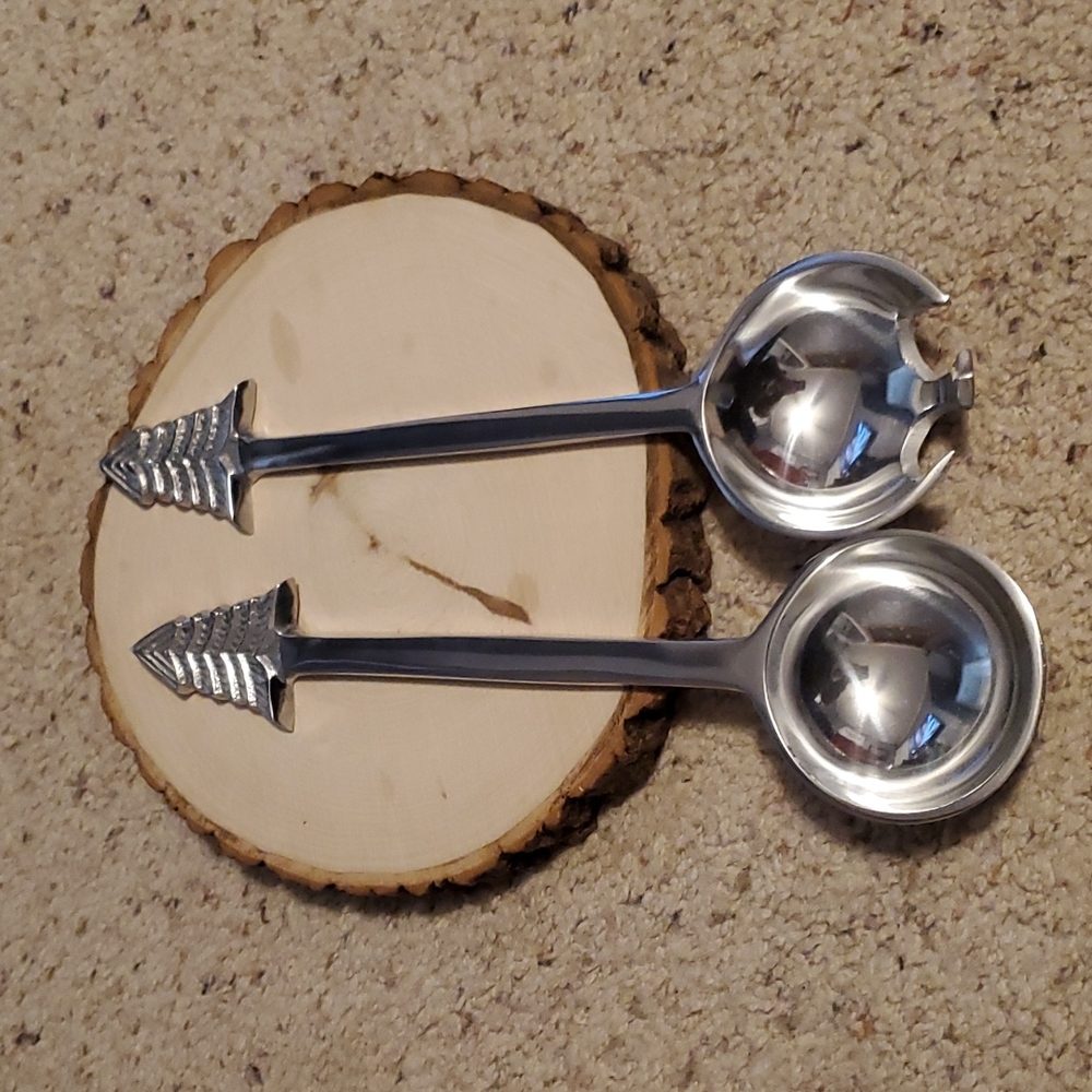 IHI India Set of 2 Serving Utensils Christmas Tree Design